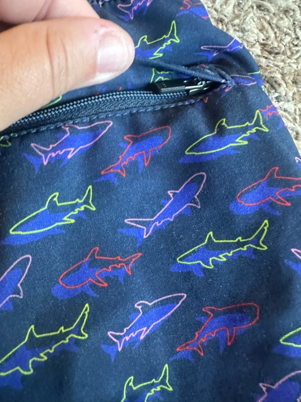 Kids Fair Harbor Anchor trunks-Shark print